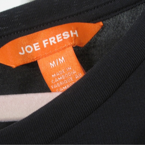 Joe Fresh jumpsuit. Black with elasticized waist. Size medium. - Picture 3 of 4